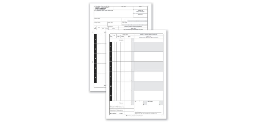 Data Ufficio DU153622N00 accounting form/book
