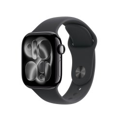 Apple Watch Series 11 OLED 42 mm Numérique 374 x 446 pixels Écran tactile 5G Noir Wifi GPS (satellite)