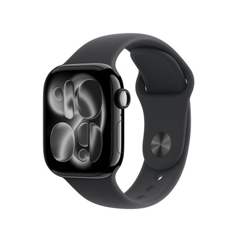 Apple Watch Series 11 OLED 42 mm Numérique 374 x 446 pixels Écran tactile 5G Noir Wifi GPS (satellite)