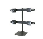 Ergotron DS Series DS100 Quad Monitor Desk Stand 61 cm (24") Bureau Noir
