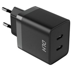 DLH DY-AI5447 chargeur d'appareils mobiles Tablette, Smartphone, Ordinateur portable Noir Secteur Charge rapide Intérieure