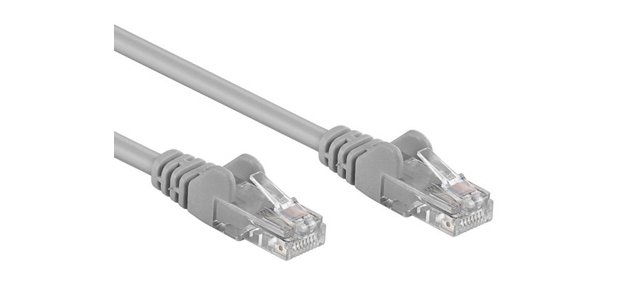 Hamlet HCB30UTP5E networking cable Grey 3 m Cat5e U/UTP (UTP)