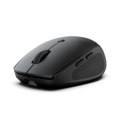 JLab Go Recharge ratón Viajes Ambidextro Bluetooth + USB Type-A 1600 DPI