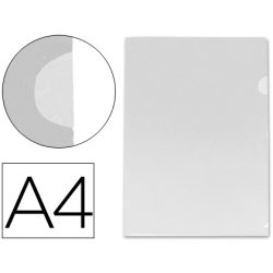 Pochette coin liderpapel polypropylène 180 microns a4 210x297mm capacité 20f transparent incolore