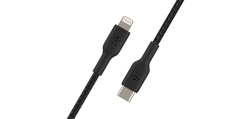 Belkin CAA004BT1MBK cable de conector Lightning 1 m Negro