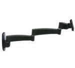Ergotron 200 Series Wall Mount Arm, 2 Extensions 61 cm (24") Muur Zwart