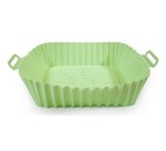 Muitomas Set teglia per friggitrice ad aria verde salvia
