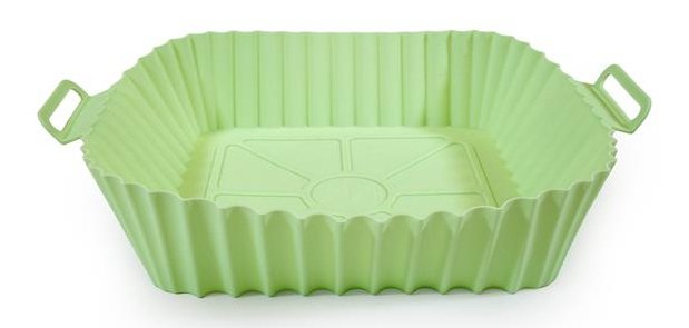 Muitomas Set teglia per friggitrice ad aria verde salvia