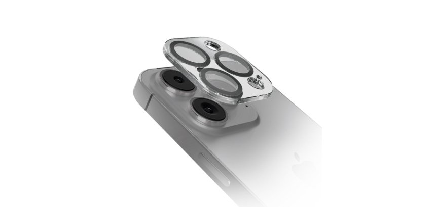 SBS Kit accessoires smartphone Vitre pour appareil photo iPhone 16 Pro et Pro Max