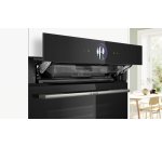 BOSCH Four encastrable pyrolyse HRG7764B1, Série 8, fonction vapeur, 71 litres