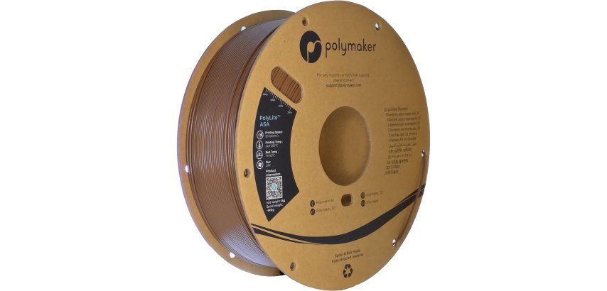 Polymaker PF01032 3D-Druckmaterial Acrylnitril-Styrol-Acrylat Braun 1 kg
