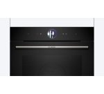 BOSCH Four encastrable pyrolyse HRG7764B1, Série 8, fonction vapeur, 71 litres