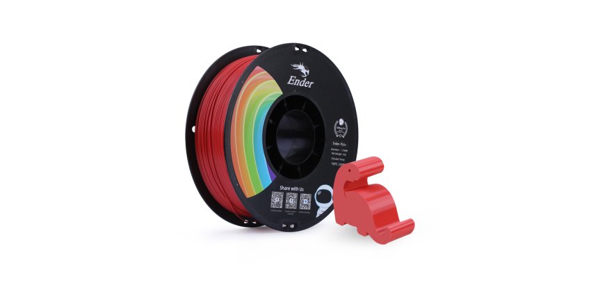 Creality 3D-Filament PLA+ 1,75mm Rot 1kg