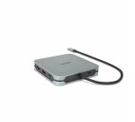 DICOTA D32057 hub & concentrateur USB Type-C 10000 Mbit/s Argent