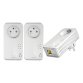 3 Prises CPL 600 Mbps Port Ethernet Compat boxs Internet Idéal Multi TV Streaming HD