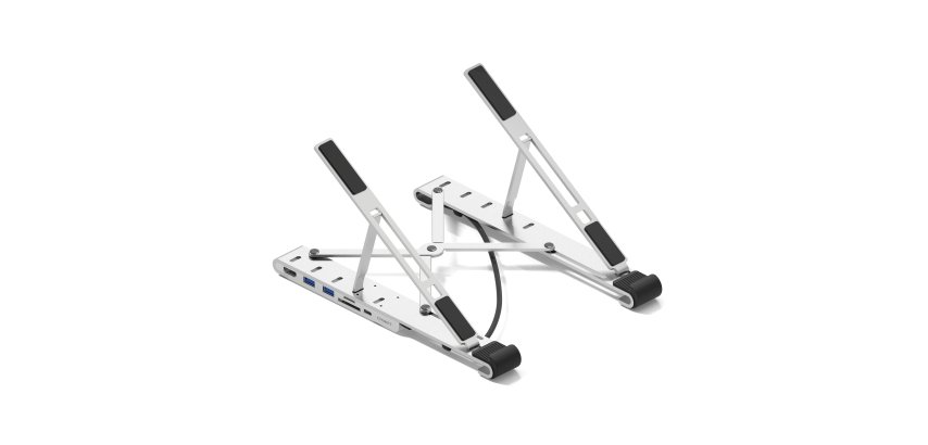Cygnett CY5405CYHUB supporto per laptop Supporto per computer portatile Grigio 39,6 cm (15.6")