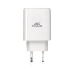 Rivacase PS4193 Caricabatterie per dispositivi mobili Universale Bianco AC Ricarica rapida Interno