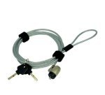 MCL 8LE-71012UNIV câble antivol Noir, Métallique 1,8 m