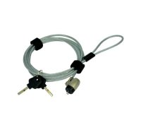 MCL 8LE-71012UNIV câble antivol Noir, Métallique 1,8 m
