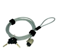MCL 8LE-71012UNIV câble antivol Noir, Métallique 1,8 m
