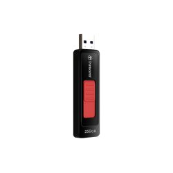 Transcend JetFlash 760 lecteur USB flash 256 Go USB Type-A 3.2 Gen 1 (3.1 Gen 1) Noir, Rouge