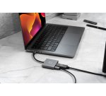 XtremeMac XWH-HUB3-13 laptop dock & poortreplicator Bedraad USB Type-C Zilver