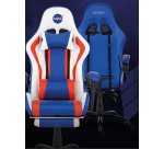 Activision NASA Discovery Silla para videojuegos de PC Asiento acolchado Azul, Rojo, Blanco