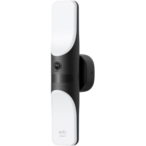 Eufy Security Wired Wall Light CAM S100, cámara de Seguridad para Exteriores, cámara 2K con iluminación de 1200 lúmenes, luz activada por Movimiento, IP65, Resistente al Agua, sin cuotas mensuales