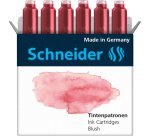Cartouche encre schneider coloris blush pastel boite 6  unites