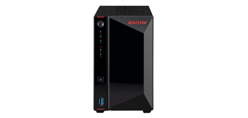 Asustor AS5402T serveur de stockage NAS Intel® Celeron® N5105 4 Go DDR4 0 To ADM Noir