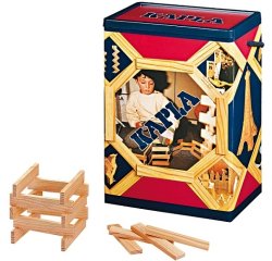 Jeu kapla planchette nature boite 200 unites