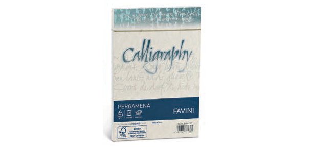 Favini Pergamena Calligraphy envelope Hazelnut 25 pc(s)