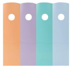 Set de 4 porte-revues Mag-Cube Aquarel - Couleurs assorties