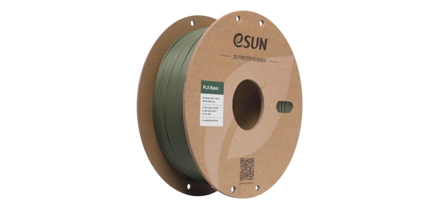 eSUN PLA-BASIC175O-OG1Y1 3D-printmateriaal Polymelkzuur Olijf 1 kg