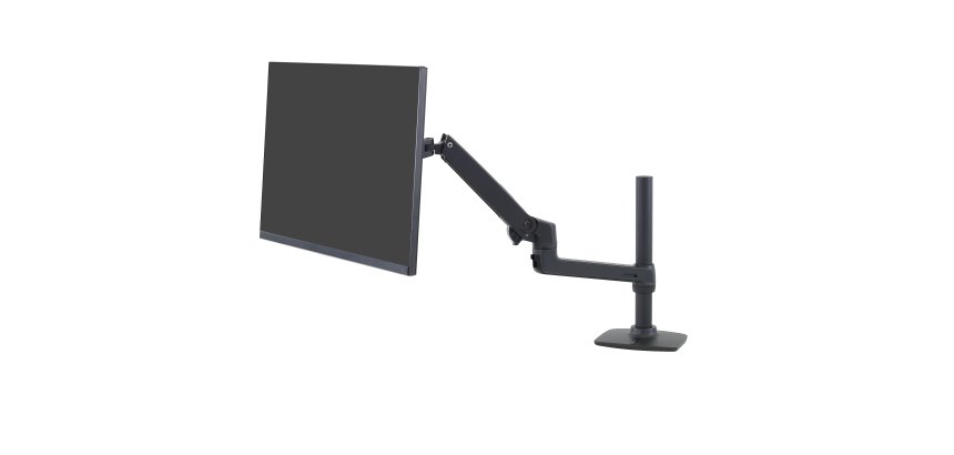 Ergotron LX Series LX DESK MOUNT LCD MONITOR ARM TALL POLE 86,4 cm (34") Escritorio Negro