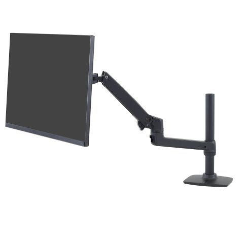 Ergotron LX Series LX DESK MOUNT LCD MONITOR ARM TALL POLE soporte para monitor 86,4 cm (34") Escritorio Negro