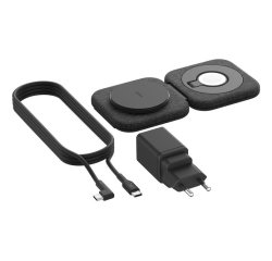 Belkin BoostCharge Pro Casques, Smartphone, Smartwatch Noir Secteur Recharge sans fil Charge rapide Intérieure