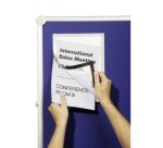 Durable 496823 magnetic frame A4 Grey