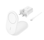 Belkin BoostCharge Casques, Smartphone Blanc USB Recharge sans fil Charge rapide Intérieure