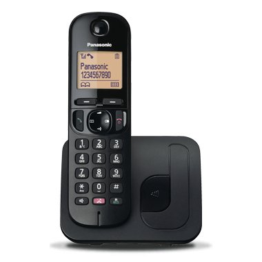 Panasonic KX-TGC250JTB telephone DECT telephone Caller ID Black