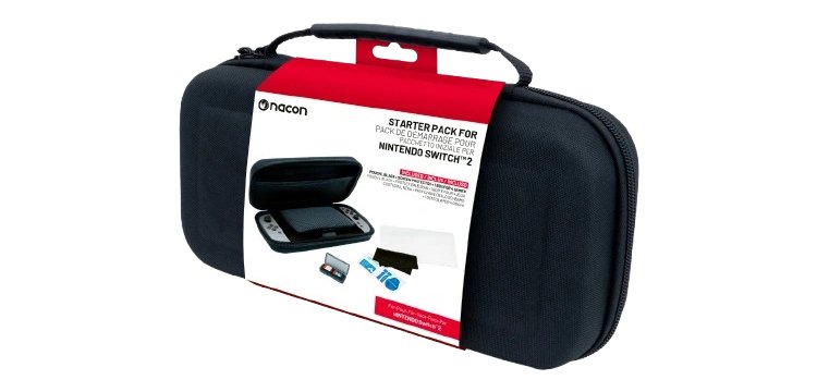 NACON NA028140 funda para consola portátil Funda de protección Nintendo Negro