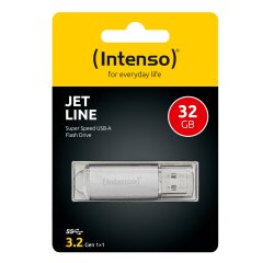 Intenso MEMORY DRIVE FLASH USB3.2 32GB/3541480 USB flash drive USB Type-A 3.2 Gen 1 (3.1 Gen 1) Silver