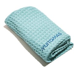 Muitomas HAIRTOWELBL hair towel Blue Microfibre