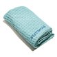 Muitomas HAIRTOWELBL asciugamano per capelli Blu Microfibra