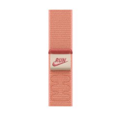 Apple Nike Sport Loop Band Roze Nylon, Gerecycled polyester, Spandex