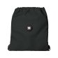 Sac dos antartik en toile fermeture cordon poche        interieur 350x400 mm coloris  noir