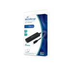 MediaRange MRCS508 Hub & USB 3.2 Gen 1 (3.1 Gen 1) Typ-C 5000 Mbit/s Schwarz