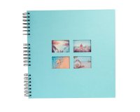 Album photo à spirales 60 pages noires Milano - Vert