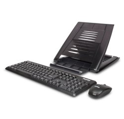 Hamlet Tiramisù Notebook Stand. Supporto universale per Notebook con Tastiera e Mouse Senza Fili