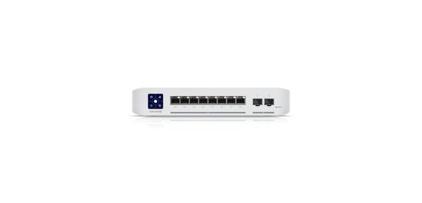 Ubiquiti UniFi Enterprise 8 PoE Gestionado L3 2.5G Ethernet (100/1000/2500) Energía sobre Ethernet (PoE) Acero inoxidable
